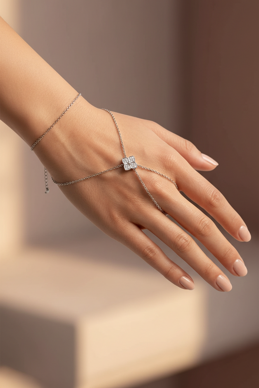 Adjustable line bracelet by Zethech featuring a sleek, minimalist design with a secure clasp and durable cord.