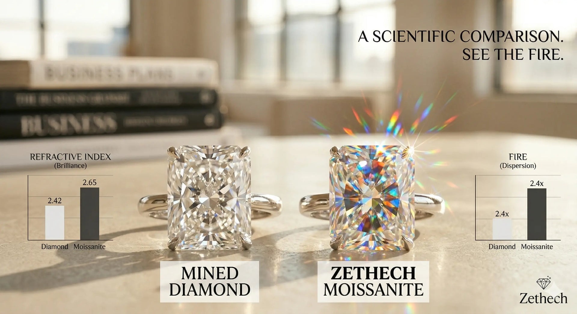Better Than a Diamond? The Science of Why Moissanite Outshines the Rest Zethech.
