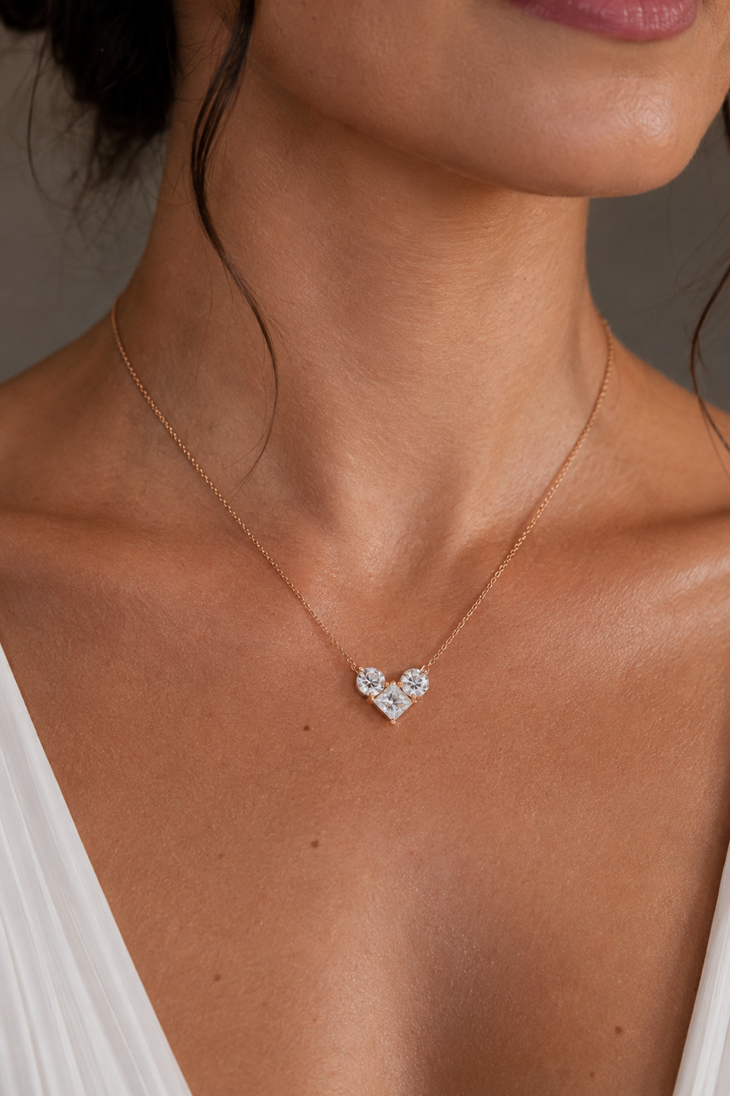 Solitaire Pendant Necklace