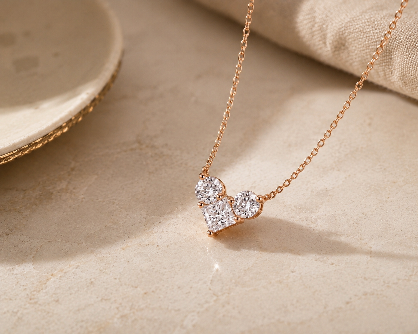 Solitaire Pendant Necklace