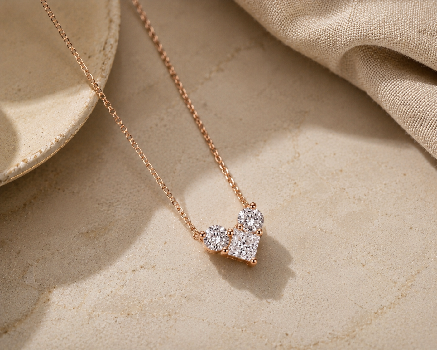 Solitaire Pendant Necklace