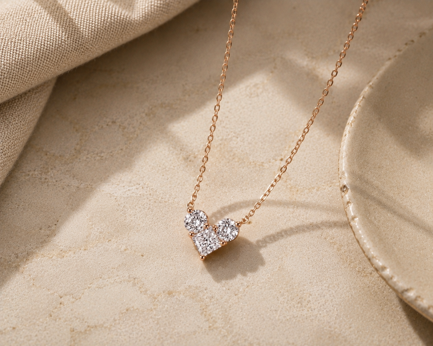 Solitaire Pendant Necklace