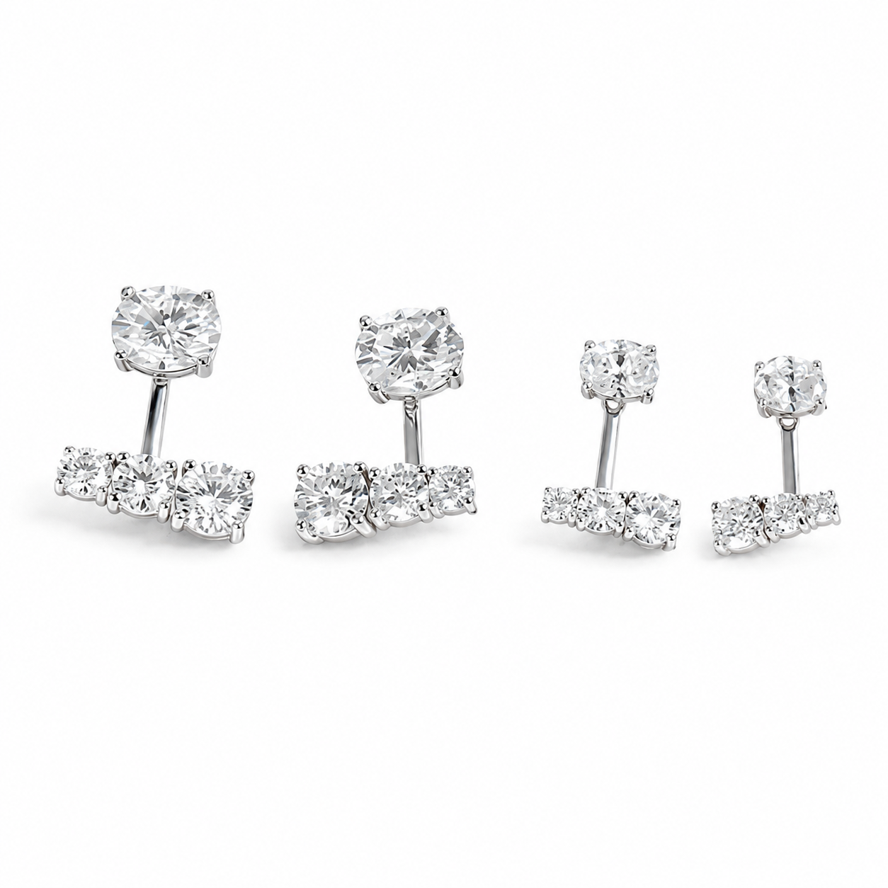 Zethech Aurora Cascade Earrings in clean product photo