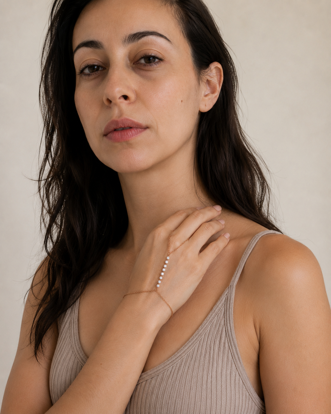 Zethech 7-Stone Bracelet shown from refined product angle