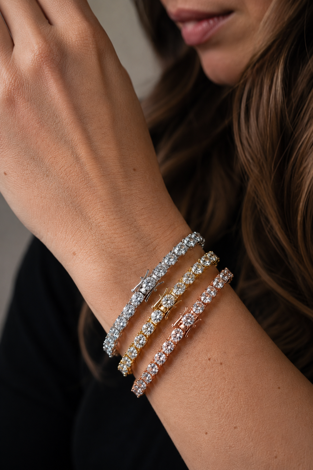 Zethech Moissanite Tennis Bracelet in elegant wrist jewelry photo