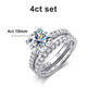 Zethech Royale Bridal Set with 4CT center stone option
