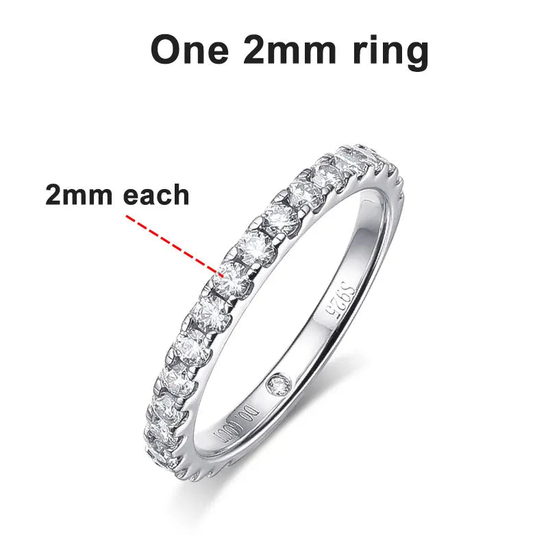 Zethech Royale Bridal Set with slim matching band