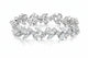 Zethech Pear Moissanite Bangle with pear-shaped stones