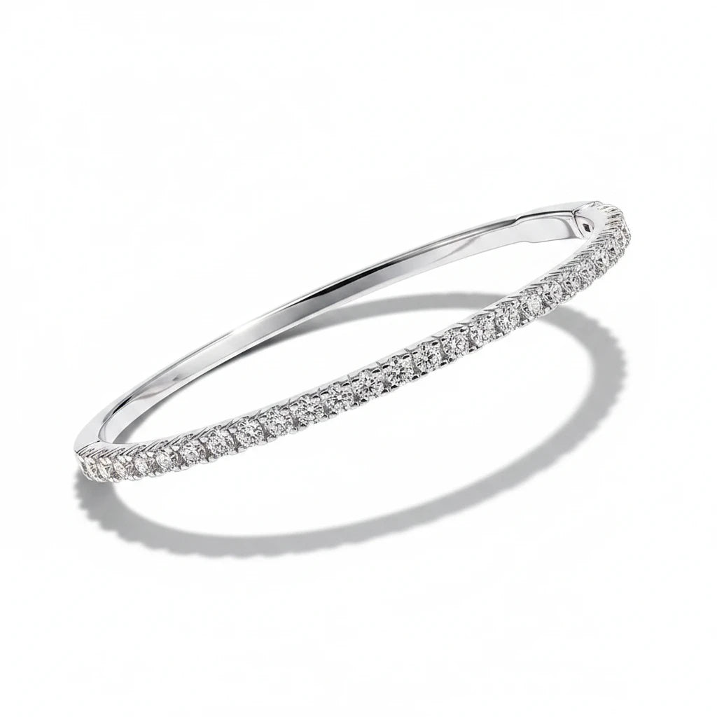Zethech Eclipse Moissanite Tennis Bracelet in clean product photo
