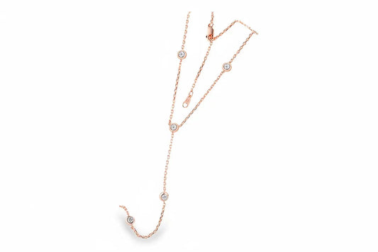 Silver Zethech Bubble Moissanite Pendant Necklace for women, 3mm round moissanite, 18k plated S925 silver jewelry.